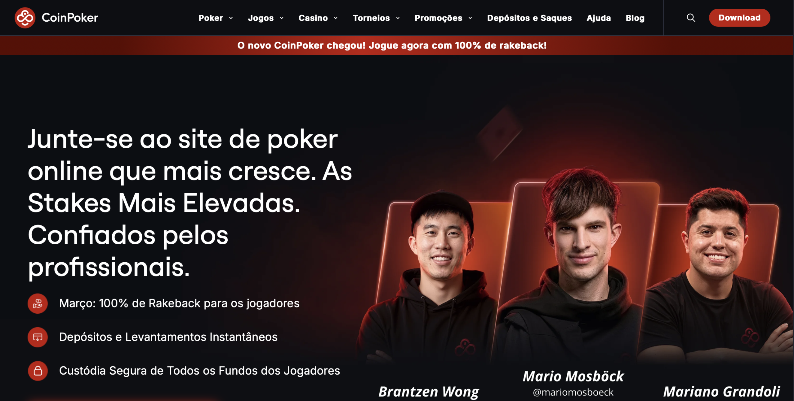 CoinPoker - Cassino Online Brasil, Acesso Anônimo sem KYC em Cassino Estrangeiro Cripto